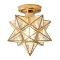 thumbnail image 1 of Ceiling Lamp Five-pointed Star Ceiling Light Hallway Aisle Balcony Small Lamps Iron, 1 of 5
