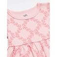thumbnail image 4 of Touched by Nature Big Girls and Youth Organic Cotton Short-Sleeve Dresses 2pk, Butterflies, 8 Years, 4 of 5