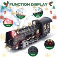 thumbnail image 6 of JoyStone Electric R/C Train Set Toys for Boys with Smokes, Lights & Sound, Tracks, Toddler Model Train Set with Steam Locomotive Engine & Cargo Cars and Tracks, Christmas Toy Train for Kids, 6 of 7