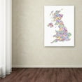 thumbnail image 4 of Trademark Fine Art "United Kingdom IV" Canvas Wall Art by Michael Tompsett, 4 of 4