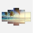 thumbnail image 2 of Typical Sunset on Seychelles Beach - Extra Large Seascape Art Canvas, 2 of 3