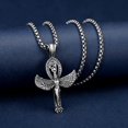 thumbnail image 2 of Vintage Ancient Egyptian Wing Goddess Necklace Jewelry Horus Ankh Pendant Suitable for Men s Amulet Accessories, 2 of 5