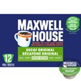thumbnail image 1 of Maxwell House, Decaf Coffee 100% Compostable Pods, 12 Pods, Medium, 1 of 15
