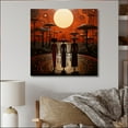 thumbnail image 2 of Designart "Tribes Ancient African Traditions VI" African Tribes Metal Art Living Room, 2 of 5