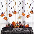 thumbnail image 3 of Vikakiooze Halloween Theme Party Decoration Spiral Pendant Halloween Scene Arrangement๐๐, 3 of 4