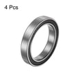 thumbnail image 3 of Uxcell 6806-2RS Ball Bearings 30mmx42mmx7mm Chrome Steel Double Sealed 4 Pack, 3 of 6