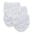 thumbnail image 4 of Nylon Brief Panty (Style 331/Plain Jane) 4 Pack in White Size 15, 4 of 5