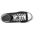 thumbnail image 4 of CMR CHAMARIPA Canvas Elevator Shoes For Women - Black Canvas Shoes / 6CM, 4 of 8