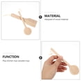 thumbnail image 3 of Miangastore Kids Kitchen Tools Synthetic Material Beige 2Pcs 6.3x1.7in, 3 of 8
