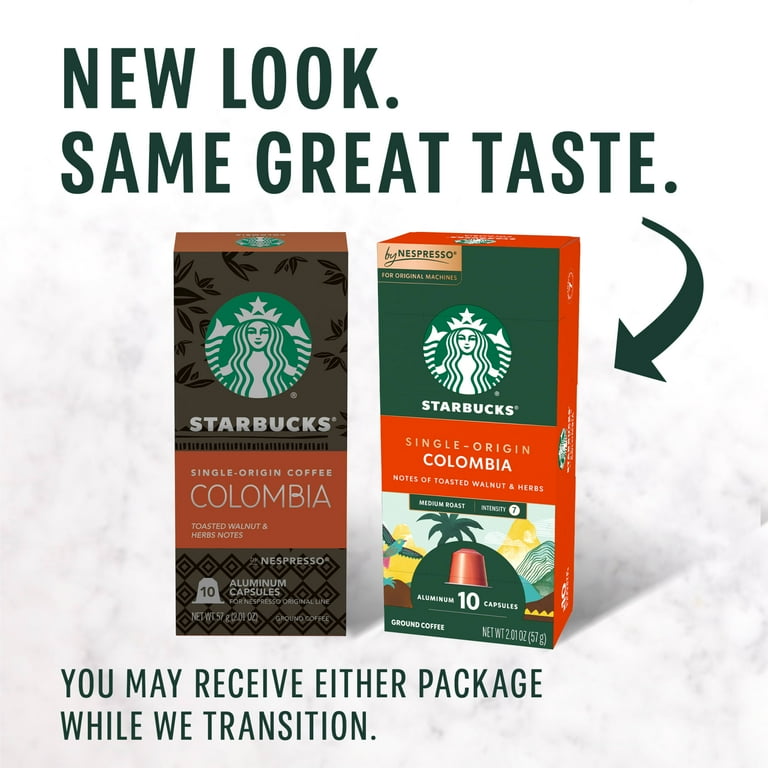 Starbucks By Nespresso, Single-Origin Colombia Espresso Coffee