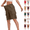 22# Coffee, variant on Women's Bermuda Cargo Shorts Casual Summer Shorts with Pockets, Plus Size Loose Fit Elastic Waist for Hiking 2026,Coffee,XXL