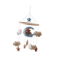 thumbnail image 1 of Cuna de guardería Móvil Adornos de fieltro Decoración colgante Juguetes creativos Toy de cama para recién nacidos 6-12 meses 0-6 meses, 1 of 8