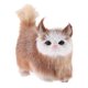 thumbnail image 2 of Gato artificial de peluche para manualidadesespécimen de gato para la sala de estar del hogar (amarillo natural) Ehuebsd Para estrenar, 2 of 6