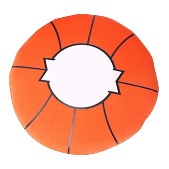 Basketball Pillow Customizable Soft Plush Throw for Bedroom Game Room and Living Room Decor Ideal for Basketball Themed Spaces Holiday and Birthday Gifts for Sports Fans 1 Count