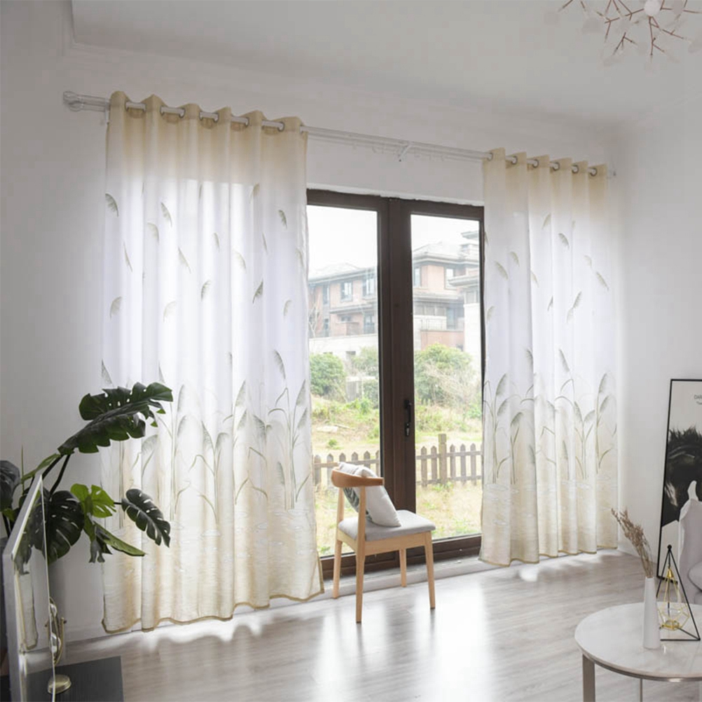 Herwey Blackout Drape, Bedroom Curtains, Polyester Blackout Window ...