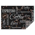 thumbnail image 1 of Coffee Theme Tablecloth,Oil Proof Spill Proof Polyester Table Cover for Rectangle Tables,Foldable Table Cloths Cute Tablecloths for Camping Dining Buffet Parties, 1 of 5