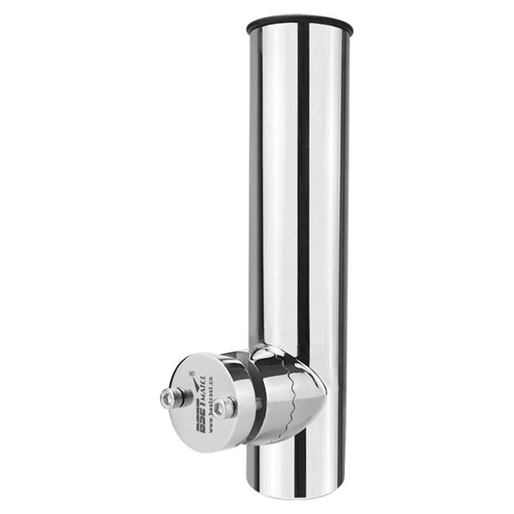 Stainless Steel Fishing Rod 19-26mm Vertical Holder Clamp-on