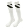 thumbnail image 3 of Kids Soccer Socks 4 Pack Boys Girls Cotton Team Socks Teens Children Soccer Socks, 3 of 6