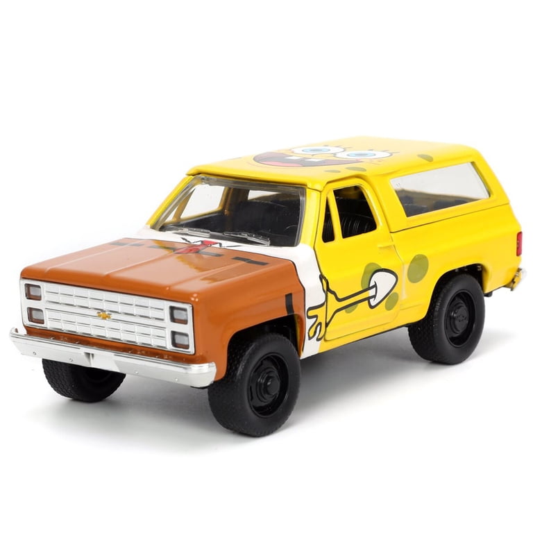 HW Ride 1980 Chevy Blazer K5 1:32 Vehicle SpongeBob Fig - Walmart.com