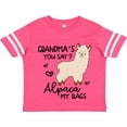 thumbnail image 3 of Inktastic Grandma's You Say Alpaca My Bags Boys or Girls Toddler T-Shirt, 3 of 5