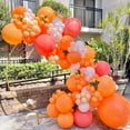 thumbnail image 4 of iTi Direct Decoration Balloons, Latex Orange Party, (120 Piece), 4 of 7