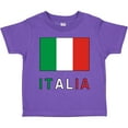 thumbnail image 3 of Inktastic Italy Flag & Italia Black Border Boys or Girls Toddler T-Shirt, 3 of 5