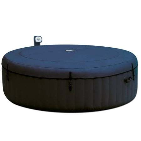 Intex Pure Spa Inflatable 6 Person Outdoor Bubble Hot Tub and 2 Seat Inserts