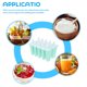 thumbnail image 4 of Molde de silicona para helado con 10 rejillas, molde para helado de silicona con ventosas, 4 of 5