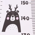 thumbnail image 5 of Tabla de crecimiento del bebé que entrega la regla Decoración de la pared para niños Calcomanías extraíbles de la medida de la altura de la lona Advancent JJ23916-02, 5 of 5