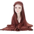 thumbnail image 4 of Chapeau de Tête Décontracté pour Femmes, Couvre-Cheveux, Turban Long Musulman, 4 of 4