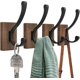 thumbnail image 1 of 4 ganchos de madera para abrigos, gancho de pared para sombreros, llaves, toallas, carteras, decoración de sala de estar, baño, dormitorio, cocina, armario 4*10.5.12, 1 of 4