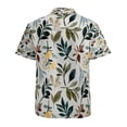thumbnail image 3 of High Quality Hawaiian Shirts for Men Short Sleeve Aloha Beach Shirt Floral Summer Casual Button Down Shirts Blouses YIUHYJ, 3 of 7