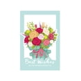 thumbnail image 2 of Eolstice Flower Bouquet Greeting Cards Set, Hollow Out Design, Best Wishes Note Cards with Envelopes, for Friends, Floral Stationery Set, Blank Inside, 2 of 6