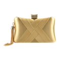 thumbnail image 1 of Evening Bag for Women Rhinestone Clutch Bag Portable Pocket Handbag Shoulder Bag Aureate, 1 of 8