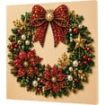 thumbnail image 6 of Christmas Decor Santa Pearl Art Kit for Adults | Diamond Painting Kit With Frame, DIY Home Decor Wall Art, Beginner DIY Seasonal Party Gift, 6 of 7