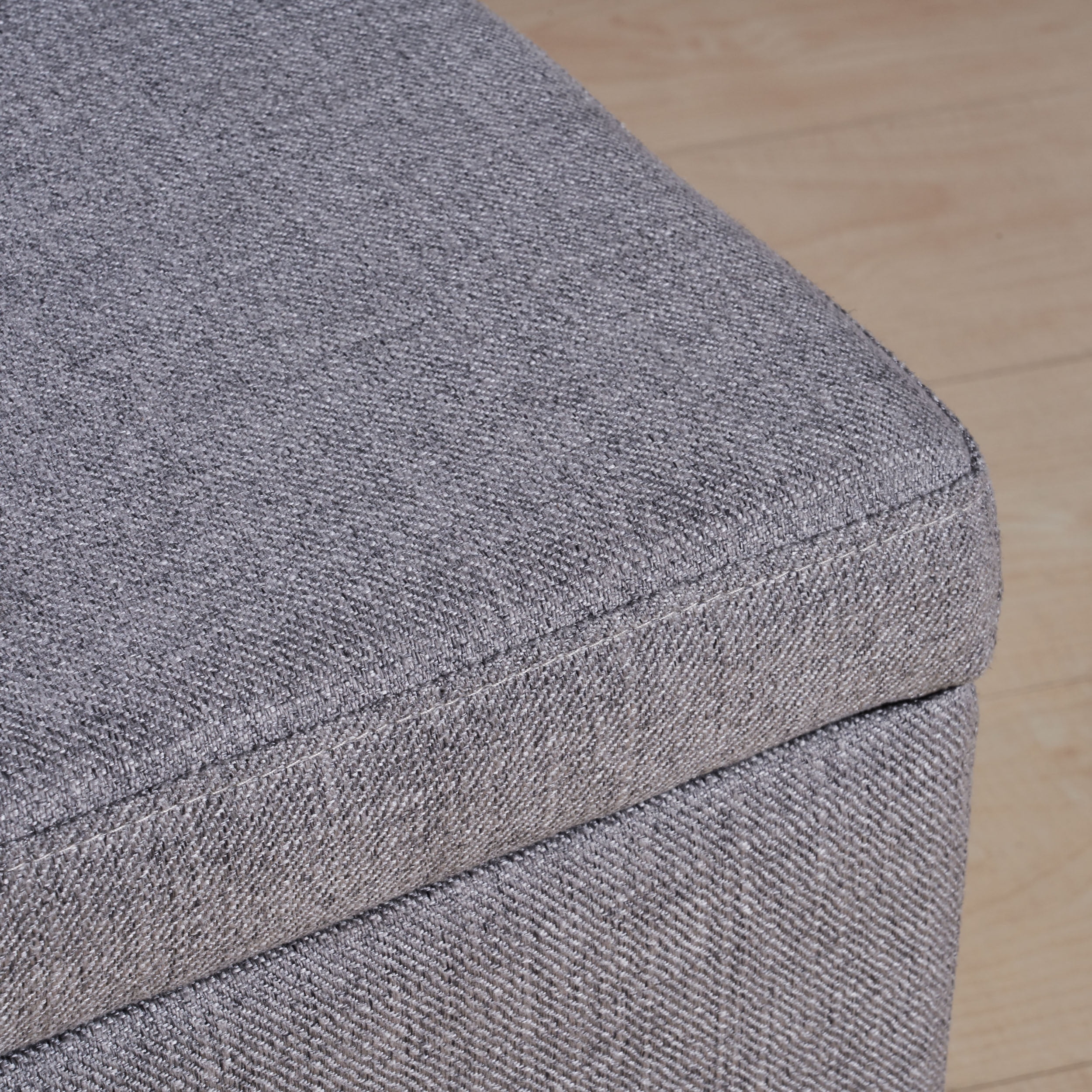 Noble House Safiya Traditional Home Office Fabric File Storage Ottoman, Gray