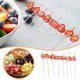 thumbnail image 2 of Cóctel de Año Nuevo chino Palillos 100 unidades Palillos de frutas del año Palillos para postres de frutas Comida Sándwiches Bebidas Brochetas de carne Frutas Artículos para fiestas, 2 of 8
