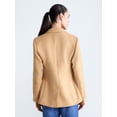 thumbnail image 4 of Free Assembly Women's and Women's Plus Single-Breasted Blazer with Ribbed Cuffs, Sizes XS-4X, 4 of 7