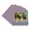Grape Purple, variant on Pansy Purple Picture Frame Mat for 8x8 Frames - Fits 6x6 Photos - 1 Mat