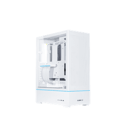 LIANLI Q58 ホワイト pcie4.0 Lian Li Q58 (PCIe 4.0) Mini ITX Desktop Case (Q58W4