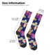 thumbnail image 2 of Fotbe Paint Butterflies Calcetas Divertidas Estampadas para Hombre y Mujer, Calcetas de Algodón hasta la Rodilla para Caminar, Correr, Enfermería y Embarazo, 2 of 6