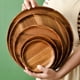 thumbnail image 4 of Ounissouiy Placa de madera estilo rústico rústico, compacta y ligera, para diversas ocasiones, fácil de limpiar. Cocina y Comedor Madera 29cm, 4 of 6