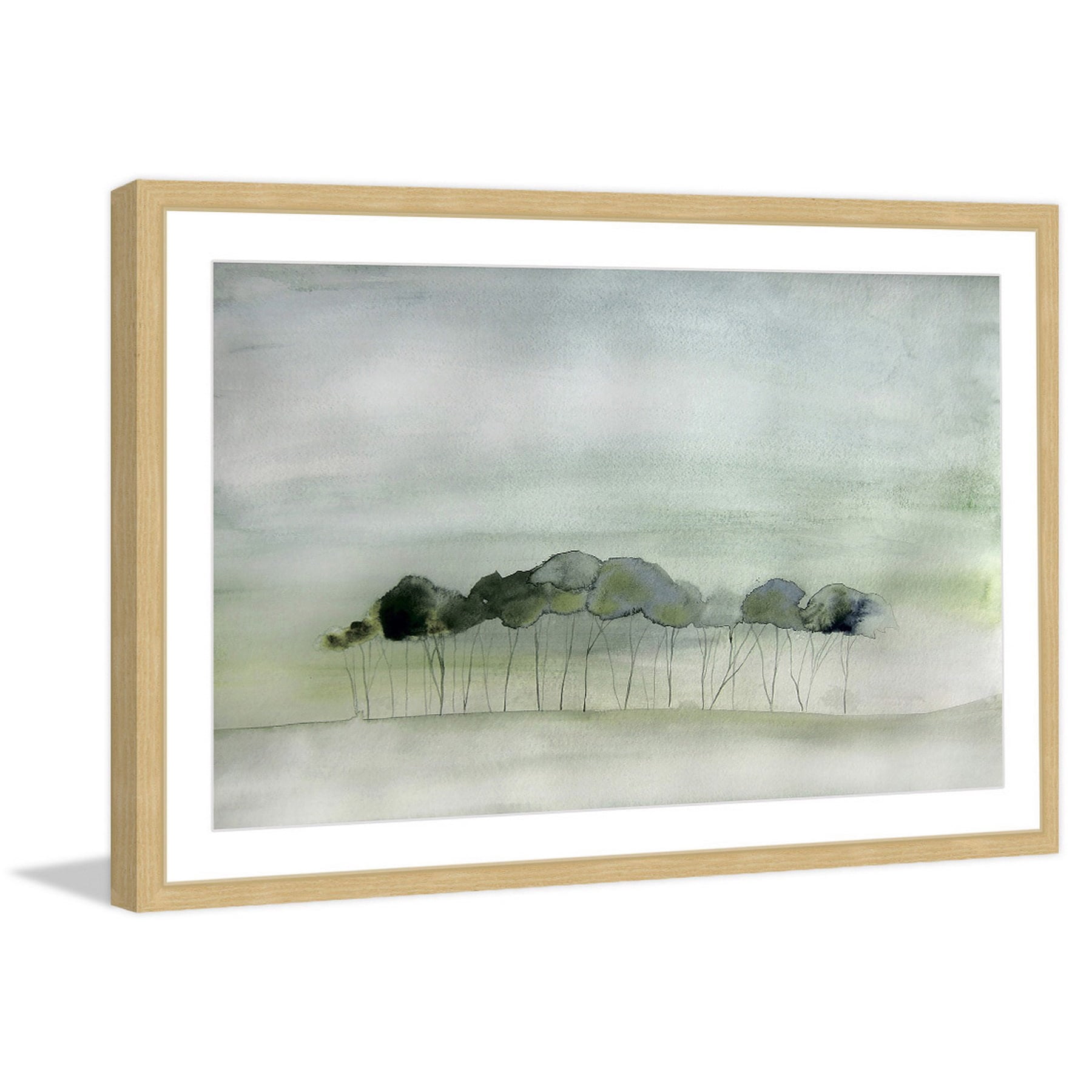 Marmont Hill "Quiet" by Christine Lindstrom Framed Painting Print