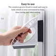 thumbnail image 3 of Yuarrent Cepillo para ranuras de ventana, depurador de manchas de esquina de costura de grietas, accesorios de limpieza de vidrio de cocina y baño para Suministros de limpieza para el hogar Yuarrent HA065274-01B, 3 of 6