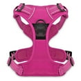 thumbnail image 5 of Voyager Dog Harness Dual Leash Attachment No-Pull Control Adjustable Soft But Strong Pet Harness For Medium And Large Dogs With 3M Reflective Technology - Fuchsia, XS (Chest: 13 - 16"), 5 of 6