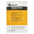 thumbnail image 2 of Niche Front Brake Pad for Yamaha YZF R6S Semi-Metallic Motorcycle 2 Pack 519-KPA2381D, 2 of 5