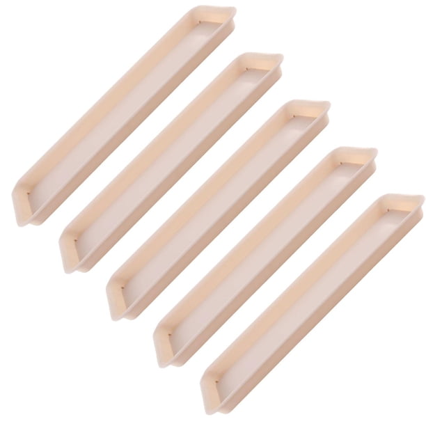 5 piezas de platillos para plantas, platillos para macetas, bandejas para macetas, bandejas para macetas de jardín Beige