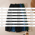 thumbnail image 3 of Endives Baggy Linen Pant Women Solid Color Cotton Linen Pant Wide Leg Pant Loose Casual Summer Pants Spring Trendy M-4XL Black, 3 of 4