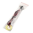Single Piezo Pickup Drum Trigger Transducer Metal PreWired Amplifier