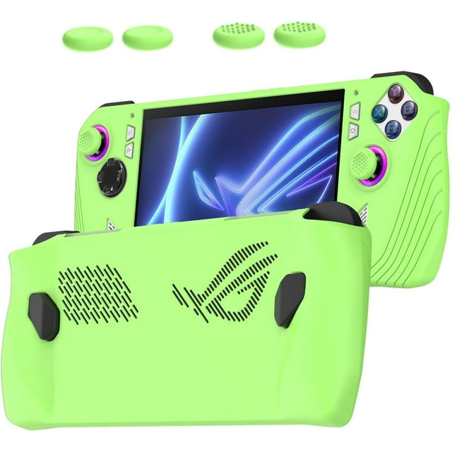 HUGFEGWE Étui en Silicone pour Console de Jeu ASUSS ROG Allys, Étui de Protection en Silicone Souple, Protecteur de Peau pour Console de Jeu CJB91-65667